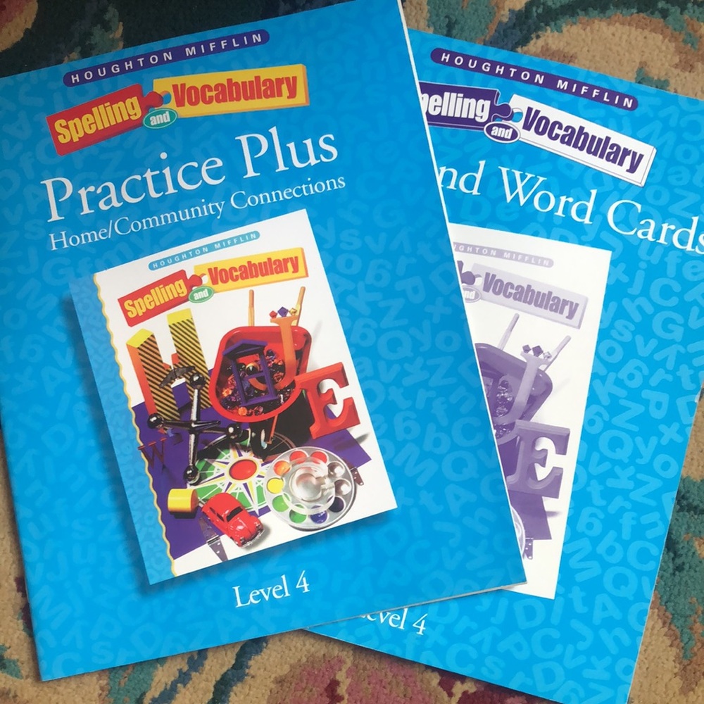 Learning Books for students, grade levels 3-4, New
